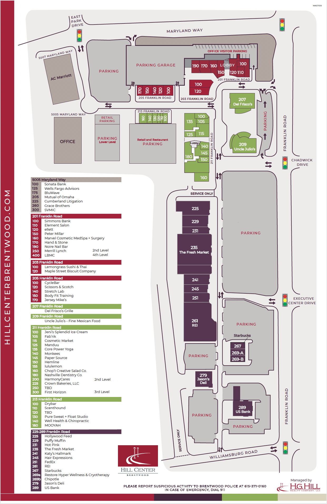 Hill Center Brentwood Nashville